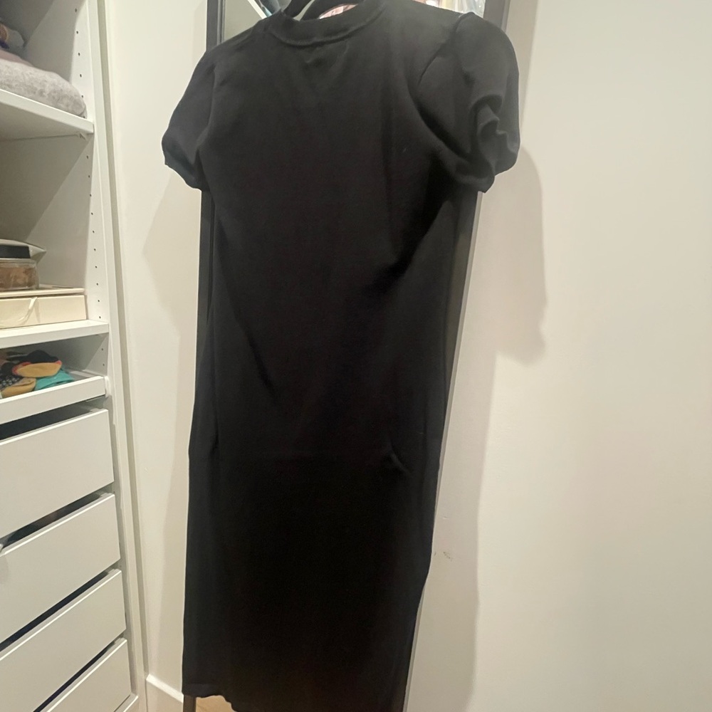 Hatch Classic Maternity Black Midi Dress - Picture 3 of 3